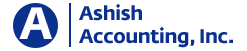 Ashish Accounting (AA) Logo
